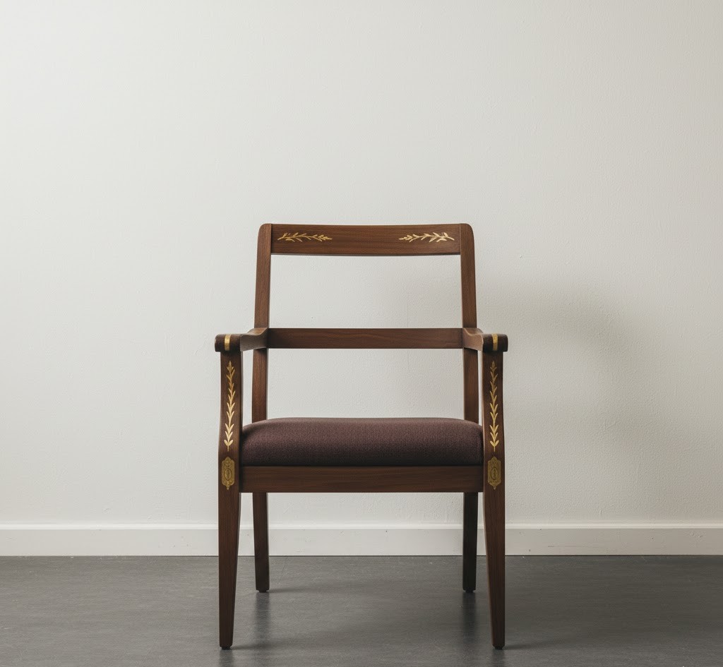 Restored mid-century modern chair