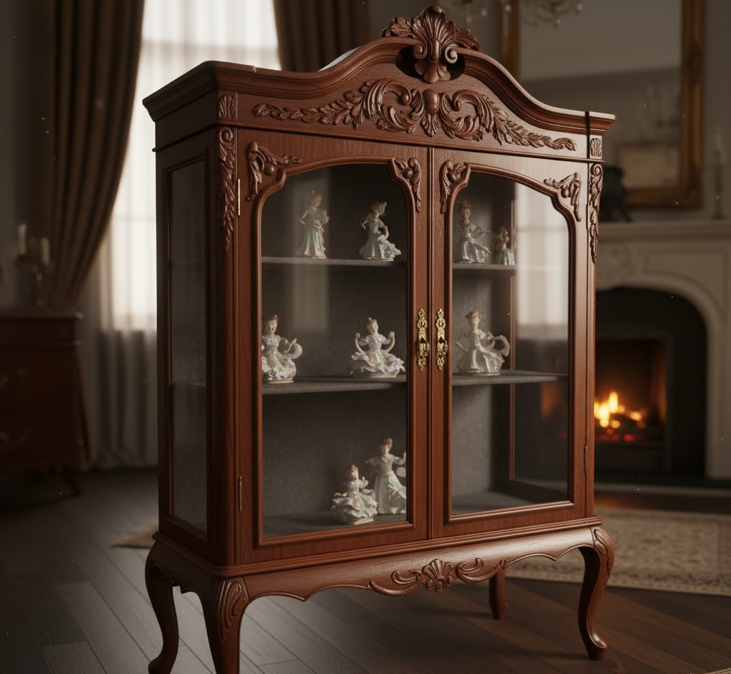 Restored Victorian era furniture